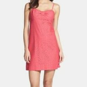 Lilly Pulitzer Karina Pink Lace Dress Size 8